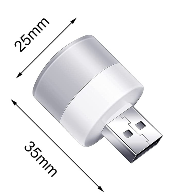 Мини USB светильник в виде бочонка