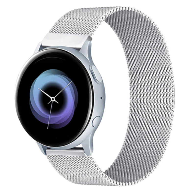 Ремешок для Samsung Watch Миланская петля (серебристый)
