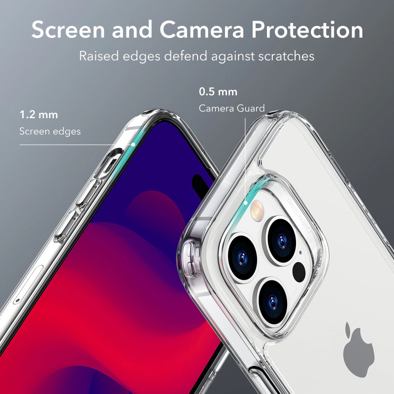 Прозрачный чехол ESR с подставкой для Apple iPhone