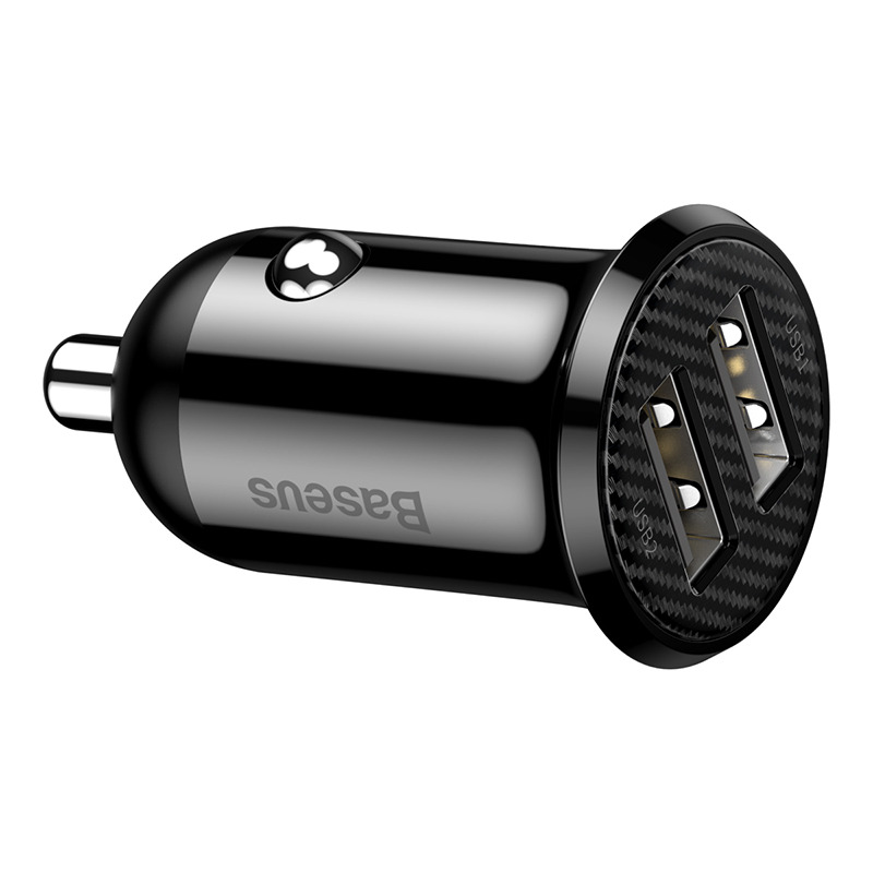 Автомобильное зарядное устройство BASEUS Grain Pro  2 USB
