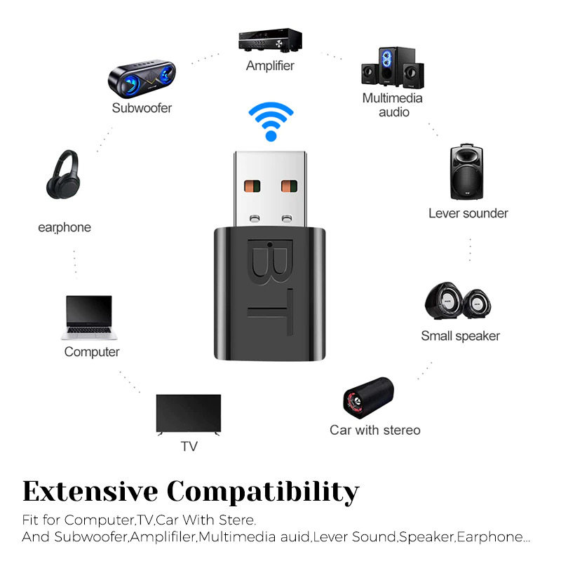 Bluetooth ресивер + кабель