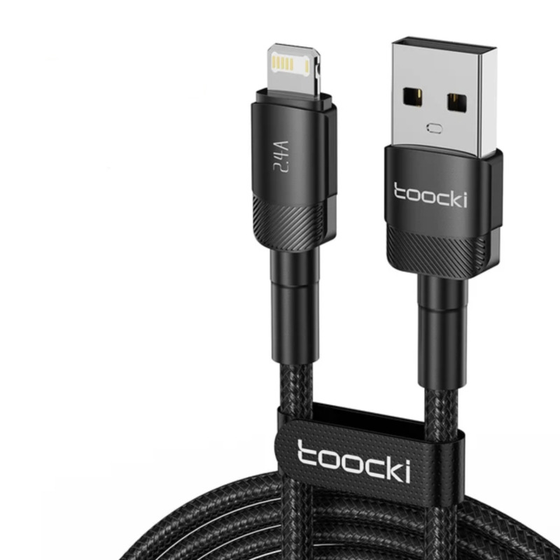 Кабель Tooсki Lightning (10 Вт, чёрный)