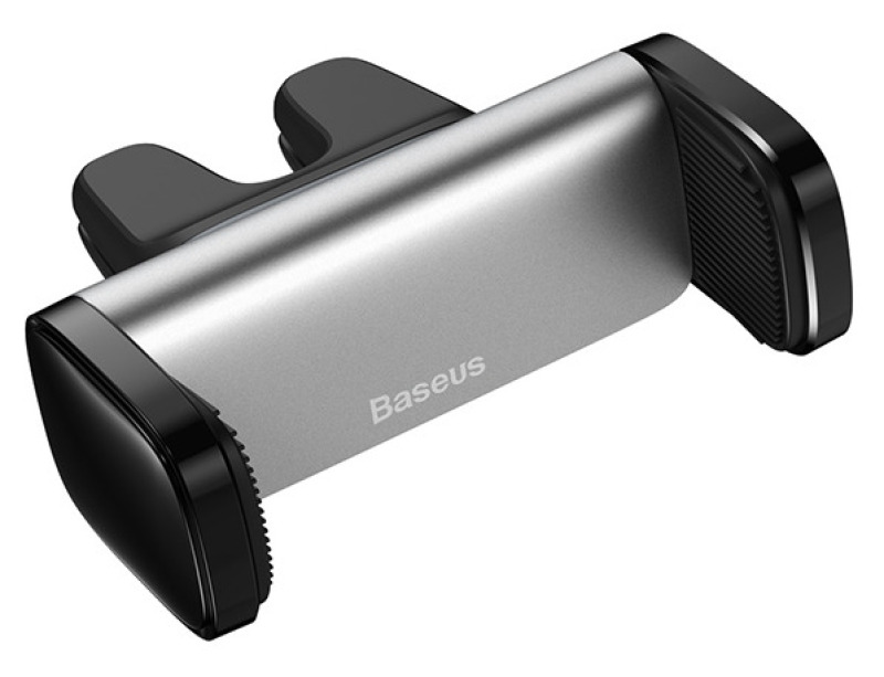 Автомобильный держатель BASEUS Steel Cannon Air Outlet (серебристый)