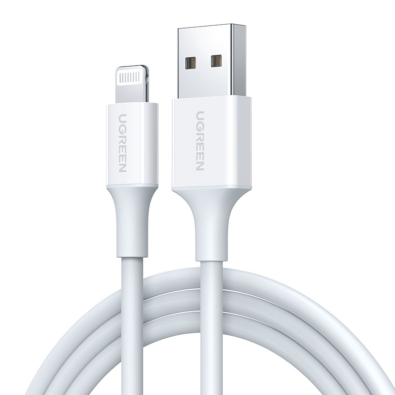Кабель UGREEN MFi Lightning (10 Вт, 1 метр, белый)