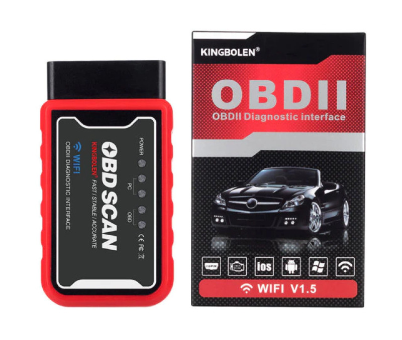 Автосканер OBD2 Wi-Fi версия 1.5 (PIC18F25K80)
