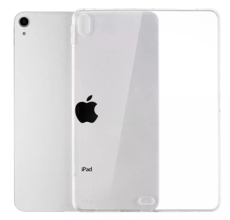 Силиконовый прозрачный чехол для iPad