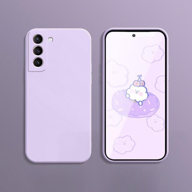 Силиконовый чехол для Samsung (фиолетовый)