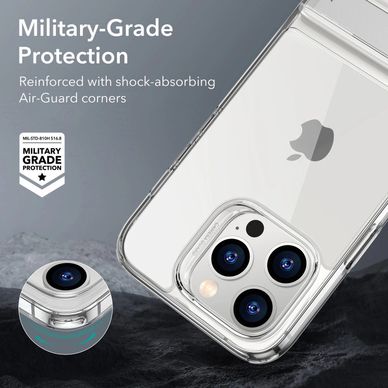 Прозрачный чехол ESR с подставкой для Apple iPhone