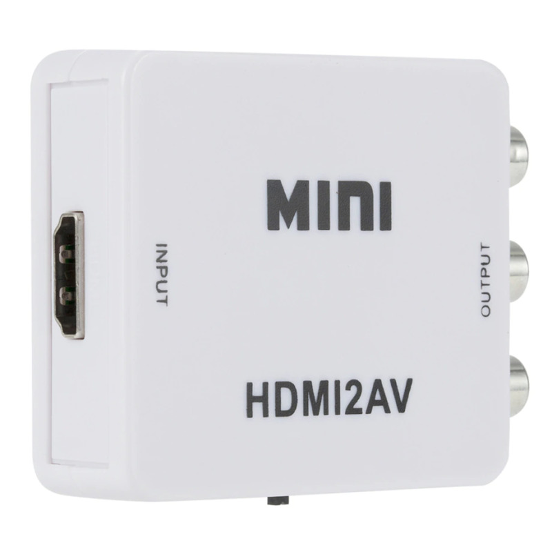 Переходник HDMI to AV (RCA, колокольчики)