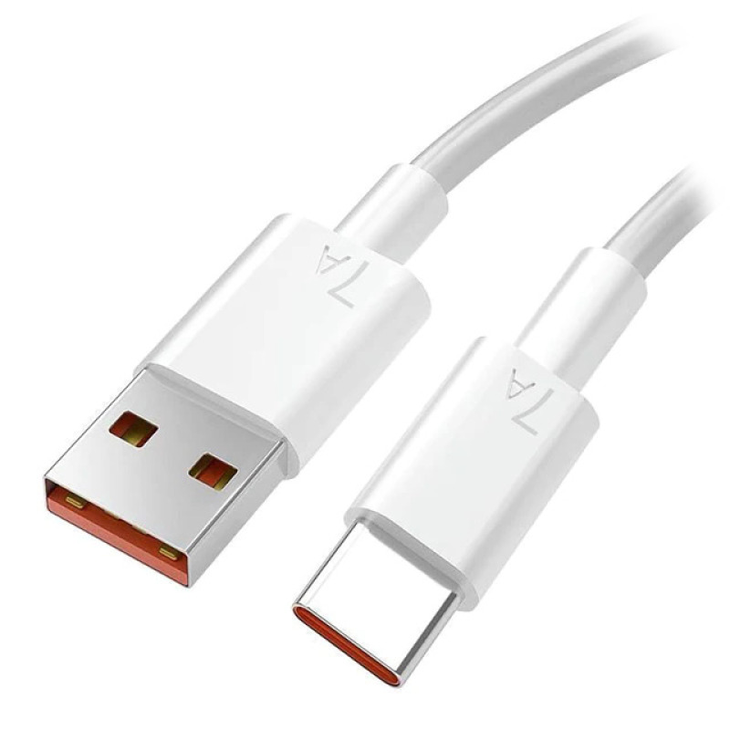 Кабель зарядный Type-C (1м, белый)