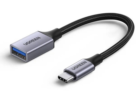 Переходник UGREEN Type-C на USB 3.0 [металл, нейлон]