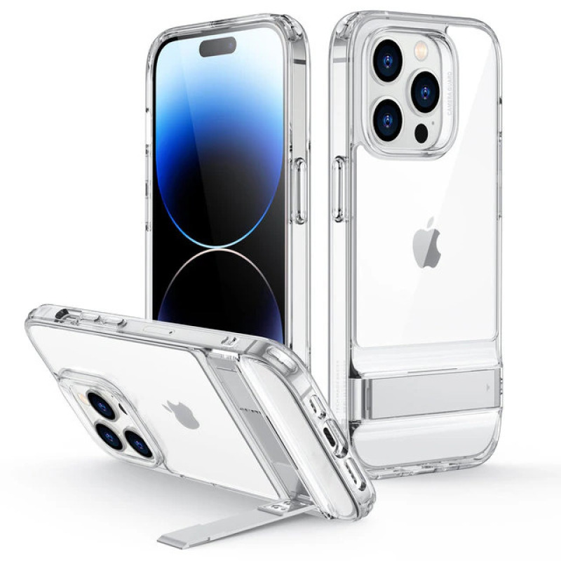Прозрачный чехол ESR с подставкой для Apple iPhone
