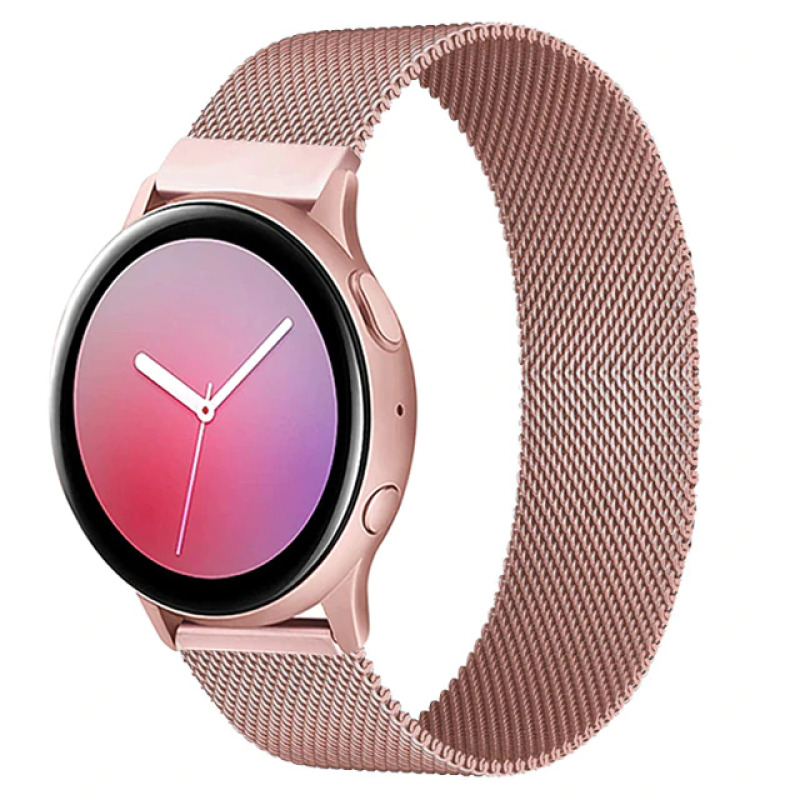Ремешок для Samsung Watch Миланская петля (Rose pink)